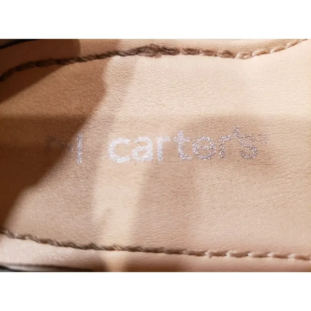 Carter's 7 Metallic Pastel Rainbow Gladiator Sandals